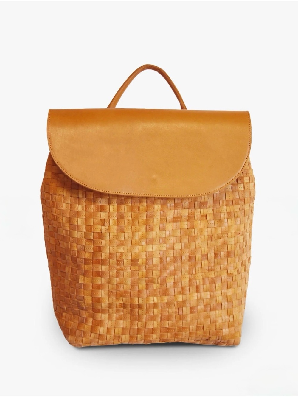 Elsa Basketweave Backpack $278